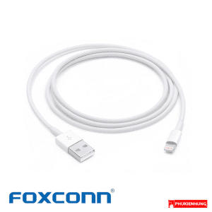Bộ củ sạc, dây cáp sạc iPhone USB to Lightning - Foxconn 4 Bo cu sac day cap iPhone USB to Lightning Foxconn 4