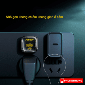 Củ sạc nhanh Pisen Quick ice Crystal PD 20W Explorer 11 Quick ice Crystal PD 20W Explorer 6