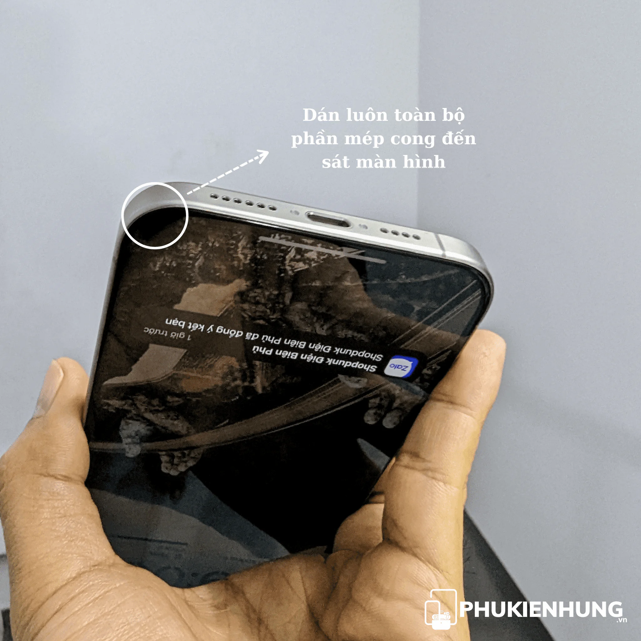 iPhone 15 Pro Max Titan dán PPF full toàn bộ máy