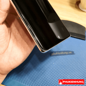 Miếng dán PPF thủy lực H-Film điện thoại màn cong, màn gập 10 ppf thuy luc dan man cong pkh 4