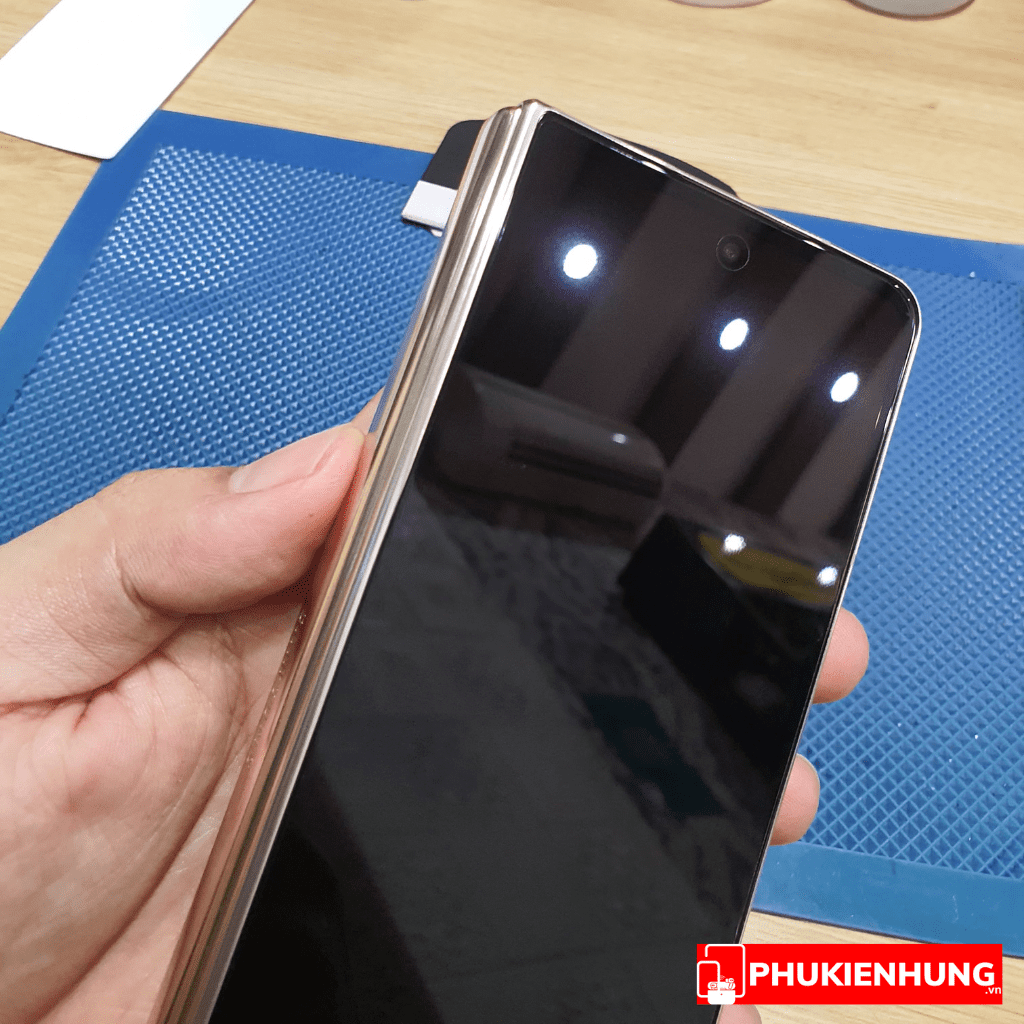 Miếng dán PPF thủy lực H-Film điện thoại màn cong, màn gập 6 ppf thuy luc dan man cong pkh 6