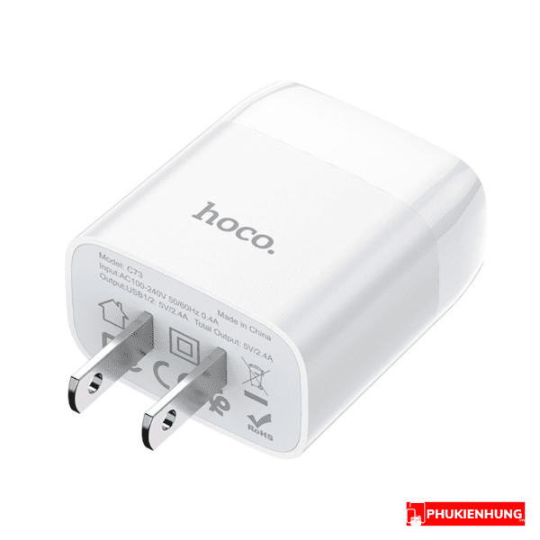 Bo cu sac USB HOCO C73 Lightning Type C Micro 13