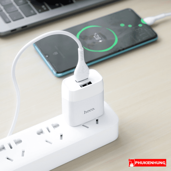 Bo cu sac USB HOCO C73 Lightning Type C Micro 4