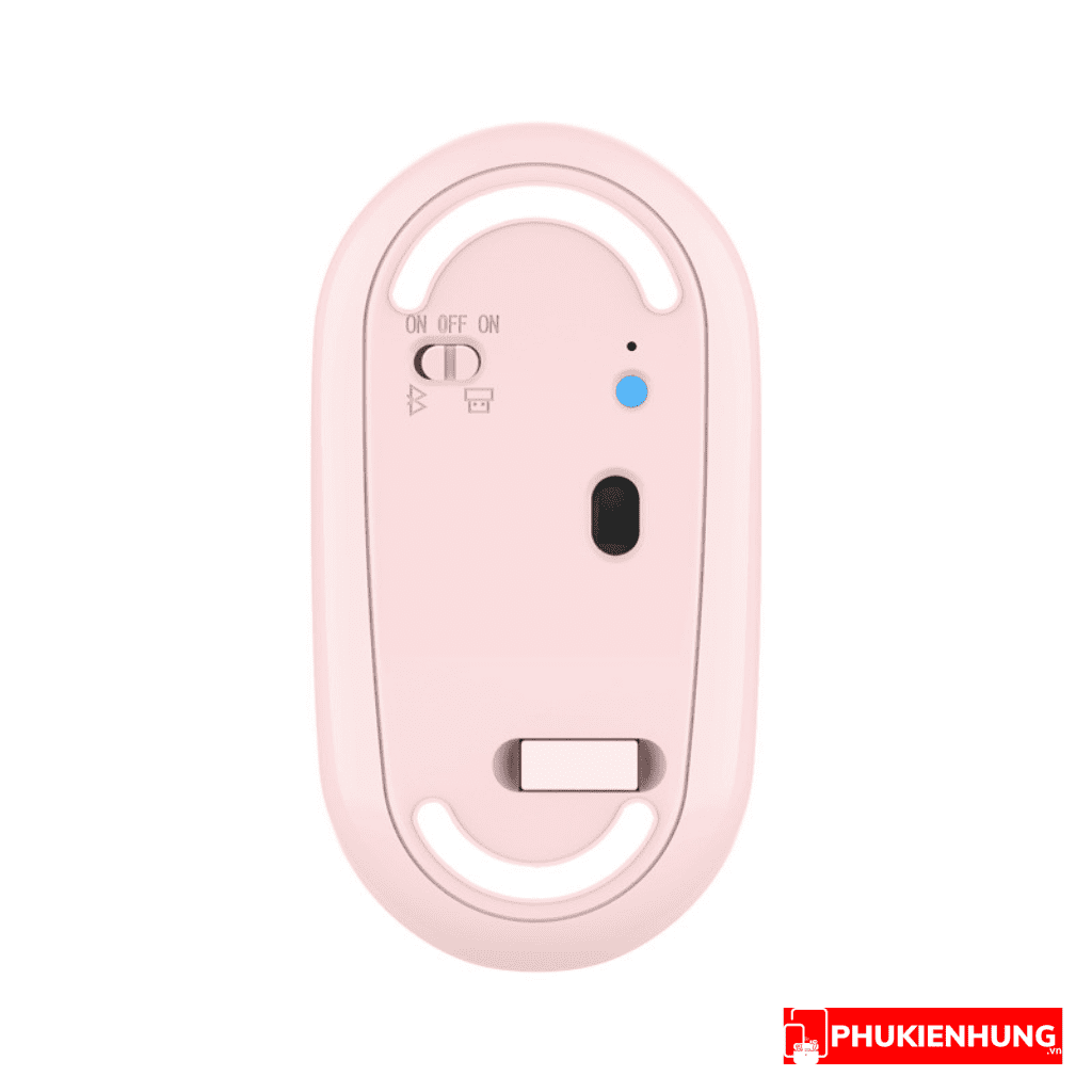 Chuột không dây Bluetooth chống ồn - 2 chế độ 7 Chuot khong day Bluetooth chong on 2 che do phukienhung 3