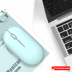 Chuột không dây Bluetooth chống ồn - 2 chế độ 9 Chuot khong day Bluetooth chong on 2 che do phukienhung 5