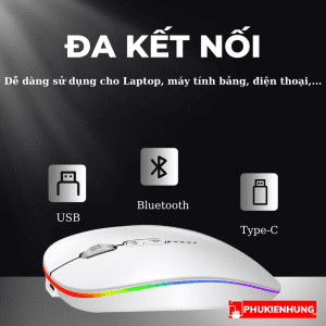 Chuot khong day bluetooth chong on 3 che do phukienhung 2