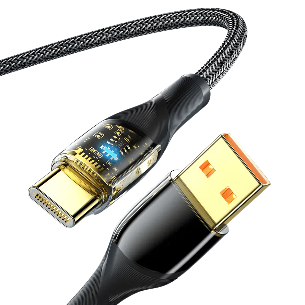 Dây cáp sạc nhanh Essager USB Type-C 7A 100W 1 Day cap sac nhanh Essager USB Type C 7A 100W phukienhung