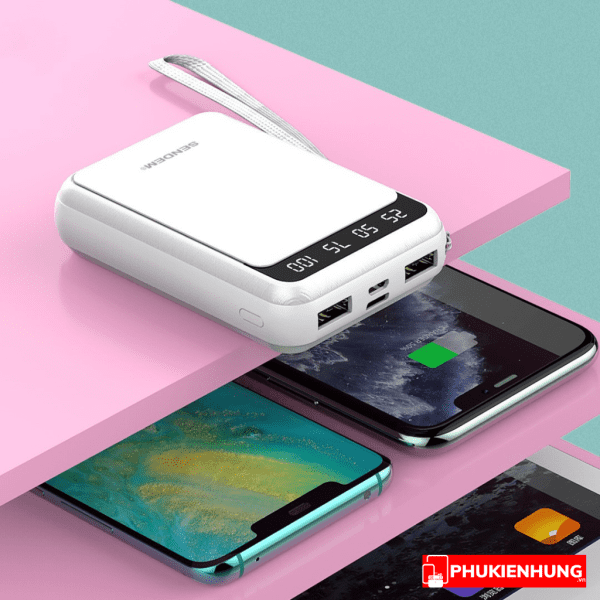Pin Sac Du Phong Sendem P300 10000 mah phukienhung vn 4