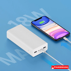 Pin sac du phong Xiaomi Gen 3 30000 mAh 18W PB3018ZM 5
